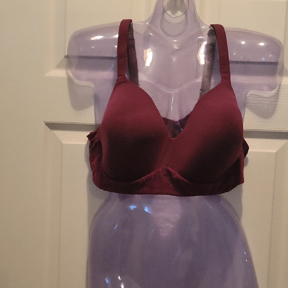 Playtex Deep Red Bra